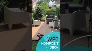 WPC WOOD PLASTIC COMPOSITE ahşap kompozit deck kaplama #kompozitdeck #ahşapkompozit #wpcdeck