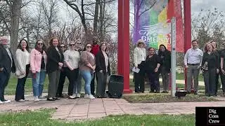 Pride Flag Raising Ceremony 2025 | Gwynedd Mercy University Celebrates Inclusion and Visibility
