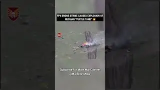 FPV DRONE STRIKE ON RUSSIAN 