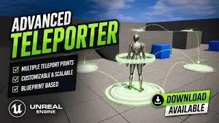 Unreal Engine Teleporter Blueprint - UE5