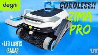 New Degrii Cordless Zima PRO Robotic Pool Cleaner Overview!