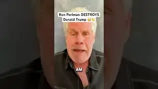 Ron Perlman DESTROYS Trump #ronperlman #trump #democrats