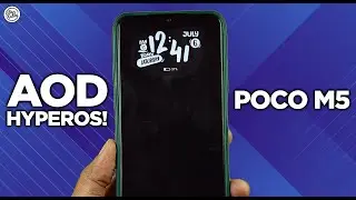 Cara Mengaktifkan Always On Display AOD HyperOS POCO M5 - Support Lock Screen Magazine!