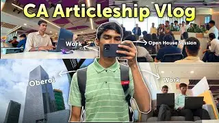 CA Articleship Vlog | Roshan Gupta