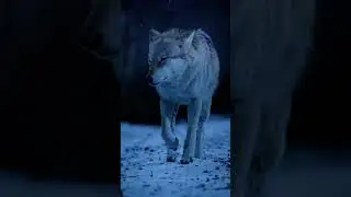 How wolves master the snow. Wolves thrive in snow, where others struggle. Their thick...