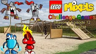Lego Mixels Challenge Game S1 Ep12 Obstacle Course