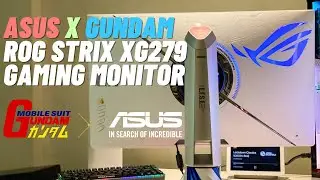 Asus Gundam Monitor ROG Strix XG279 #gundammonitor #asusgundam #asusgundammonitor