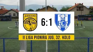 DINAMO 6:1 BSK (II liga pionira Jug,  32. kolo)