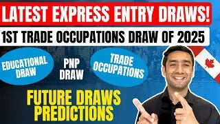 Последние розыгрыши Express Entry за сентябрь 2025 г. | Образование, торговля и PNP + прогнозы на...
