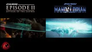 Seismic Charge Bomb Sound Comparison | Star Wars Episode 2 vs The Mandalorian (2020)