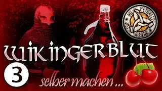 Wikinger Blut ( 10 Liter Kirsch- Met / Honigwein ) selber machen - Teil 3 - Kirschen entfernen