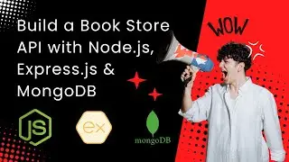 Build a Book Store API with Node.js, Express.js & MongoDB | No-Talking Coding Tutorial
