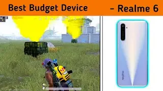 BEST BUDGET DEVICE FOR PUBG MOBILE 🔥 | REALME 6 PUBG MOBILE | SMOOTH + EXTREME GRAPHICS | 60 FPS