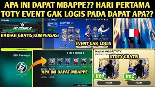 HARI PERTAMA TOTY EVENT GAK LOGIS PADA DAPAT APA?? KLAIM KOMPENSASI TOTY & GACHA DRAFT SISTEM TOTY!!