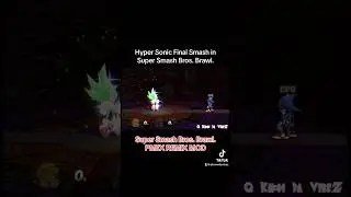 Hyper Sonic x Hyper Shadow, Super Smash Bros. Brawl mods. PMEX REMIX #supersmashbros #sonic #shadow