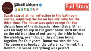 She Walked Down the Aisle Smiling The Wedding Looked Perfect to Everyone Friends, Family, and...