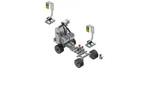 Bus with Color Sensor. Lego Mindstorms EV3