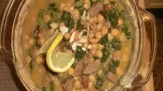 Spinach Stew with small Beef Cubes by Creative Cooking Channel