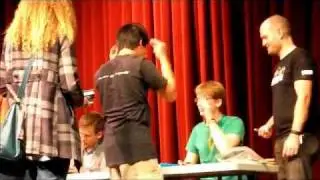 Can I ruffle your hair please?