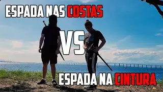 ESPADA NAS COSTAS FUNCIONA? | Analisando M&eacute;todos de Porte de Espada