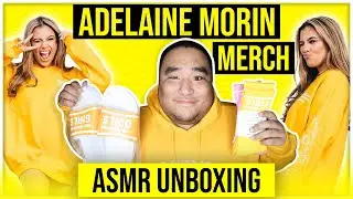 ASMR Adelaine Morin Merch Unboxing | MattyTingles