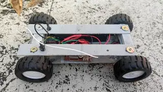 4WD RC Robot Car Using N20 Motors. DIY Lithium Battery Powered Vehicle