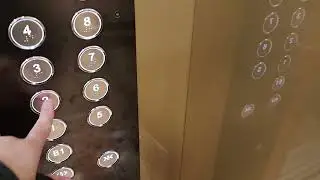 전주 전북대학교병원 본관 B1~9층 운행용 침대용호기 교체(대차)후 성원엘리베이터(삼일엘텍 SICON5000) 탑사기(2025.12.18 촬영, 9층~B1층~2층 순으로 탑사)