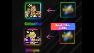 Using x130 Trait Reroll Tokens | Anime Adventures (Roblox)