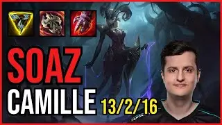 SOAZ - SHEN vs. CAMILLE Jungle | EUW MASTER | PATCH 10.25