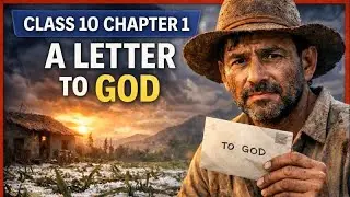 A Letter To God Class 10 | Animated | Full ( हिन्दी में) Explained | a letter to god in Hindi