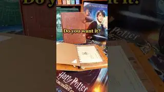 [OFFICIAL HOGWARTS PACKAGE] Unboxing RARE Gryffindor & Slytherin Notebooks! 📚🪄