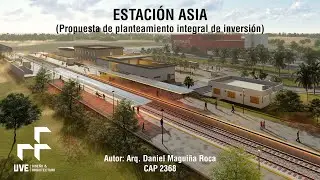 Tren Lima -Ica. Estaci&oacute;n Asia