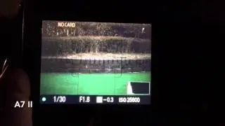 Sony A7 II vs A7S II - Low light AF Test