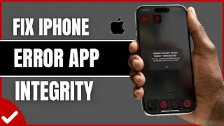 How to fix iPhone Error App Integrity Could Not Be Verified