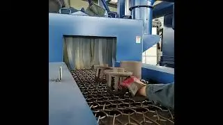Shot blasting treatment of shot blasting machine parts