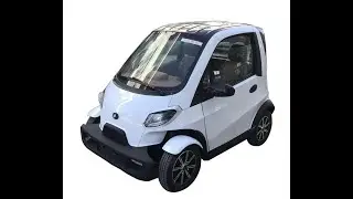 The high-speed electric car with EEC certificate.