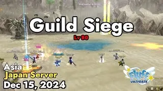 Guild Siege Lv 80 (Japan Server) December 15, 2024 | Flyff Universe