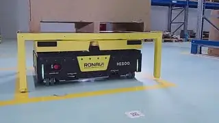 Логистический робот Ronavi H1500 работает на складе &laquo;Газпром нефти&raquo; / Газпром Нефть, 07.12.2020