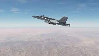 DCS World F/A-18C Hornet применение GBU 38 Полеты онлайн