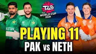 Pakistan Playing 11 Vs Netherlands In T20 World Cup 2026