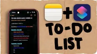 APPLE NOTES: КАК СОЗДАТЬ СПИСОК ДЕЛ + ЯРЛЫК НА ГЛАВНОМ ЭКРАНЕ