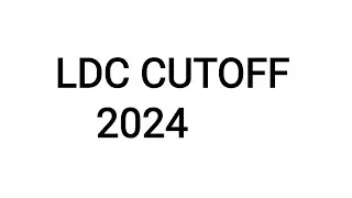 LDC exam cutoff 2024#ldc2024 #ldc#ldccutoff#ldc cutoff 2024# rsmssb #Ldc exam expected cutoff 2024