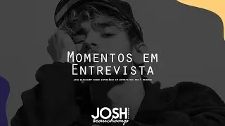 Josh Beauchamp sendo espontâneo em entrevistas por 5 minutos