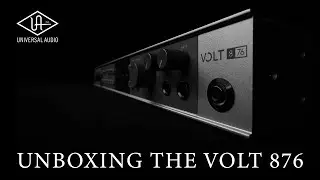 Unboxing the Universal Audio Volt 876