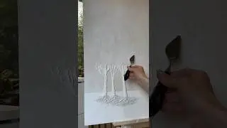 #интерьерныекартины #art #texture #painting #деревья #текстура #картины