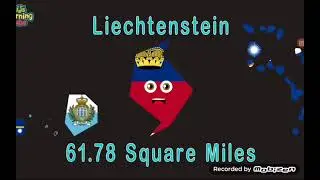 small countries comparison by size actual size!