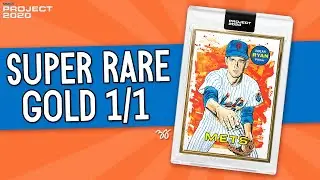 QUEST FOR GOLD - Opening My Own Nolan Ryan TOPPS Project 2020 - Will I get the Gold 1.1??