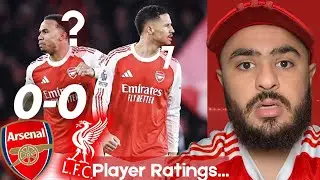 William Saliba Positives?  Arsenal 0-0 Liverpool / Player Ratings!
