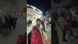 New Delhi to Vaishno Devi Katra Vande Bharat Express😍 #youtubeshorts #minivlog #katra #vaishnodevi