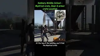 Once Human - Sunbury School - Mystical Crate,  Weapon & Gear crate #oncehumangameplay #oncehuman